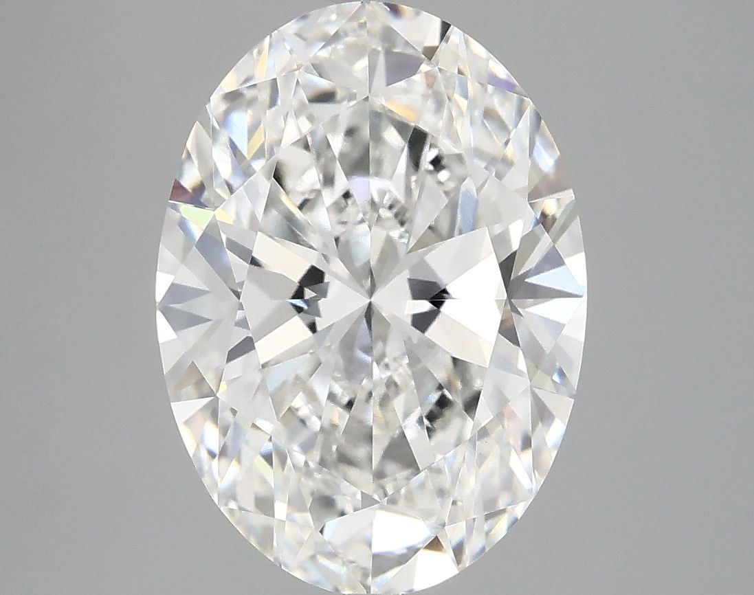 3.95 ct. oval Lab Grown Diamond front image
