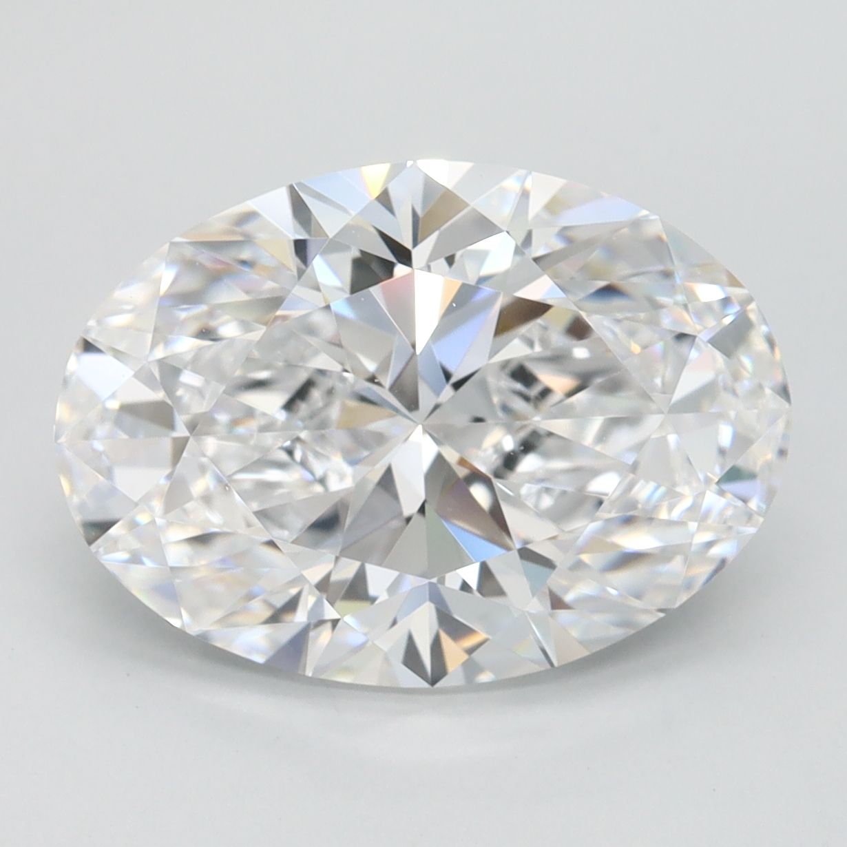 4.02 ct. oval Lab Grown Diamond front image