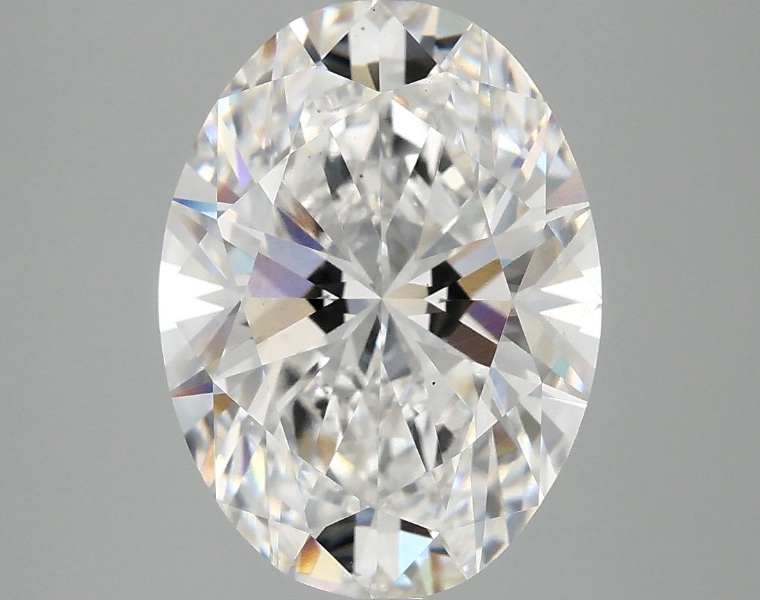 4.58 ct. oval Lab Grown Diamond front image