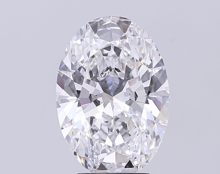 3.80 ct. oval Lab Grown Diamond front image