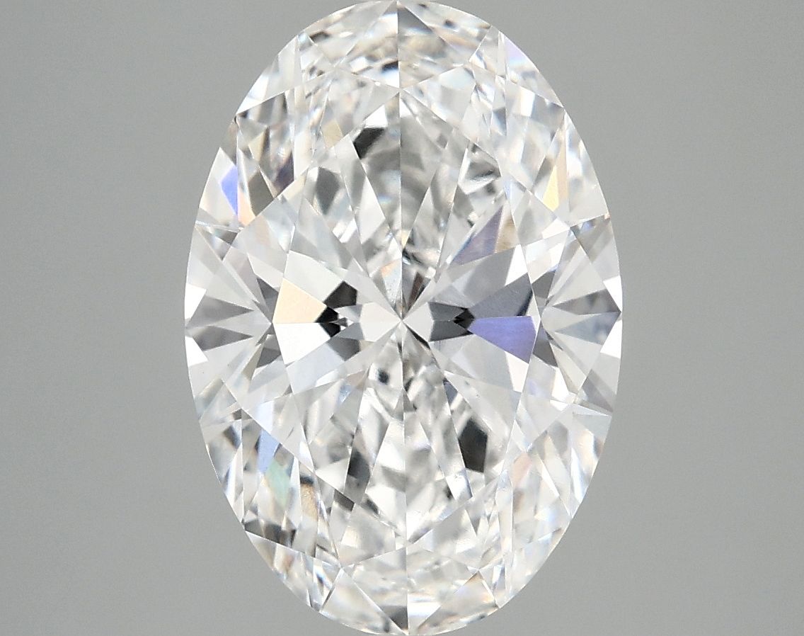 4.08 ct. oval Lab Grown Diamond front image