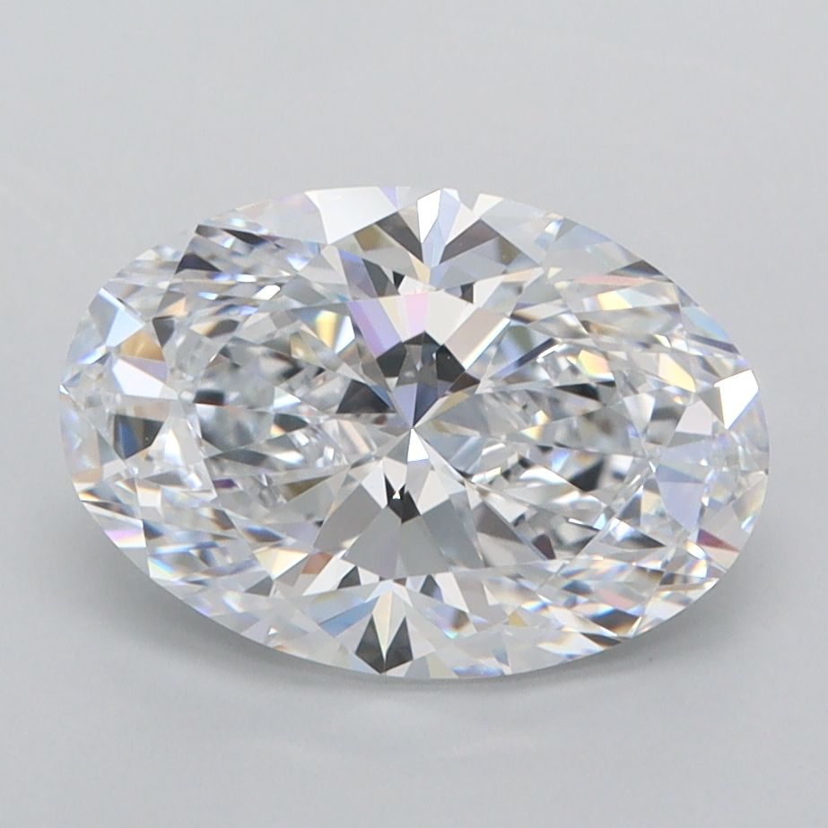 2.67 ct. oval Lab Grown Diamond front image