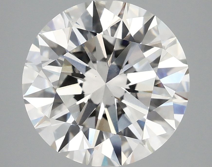 3.94 ct. round Lab Grown Diamond front image