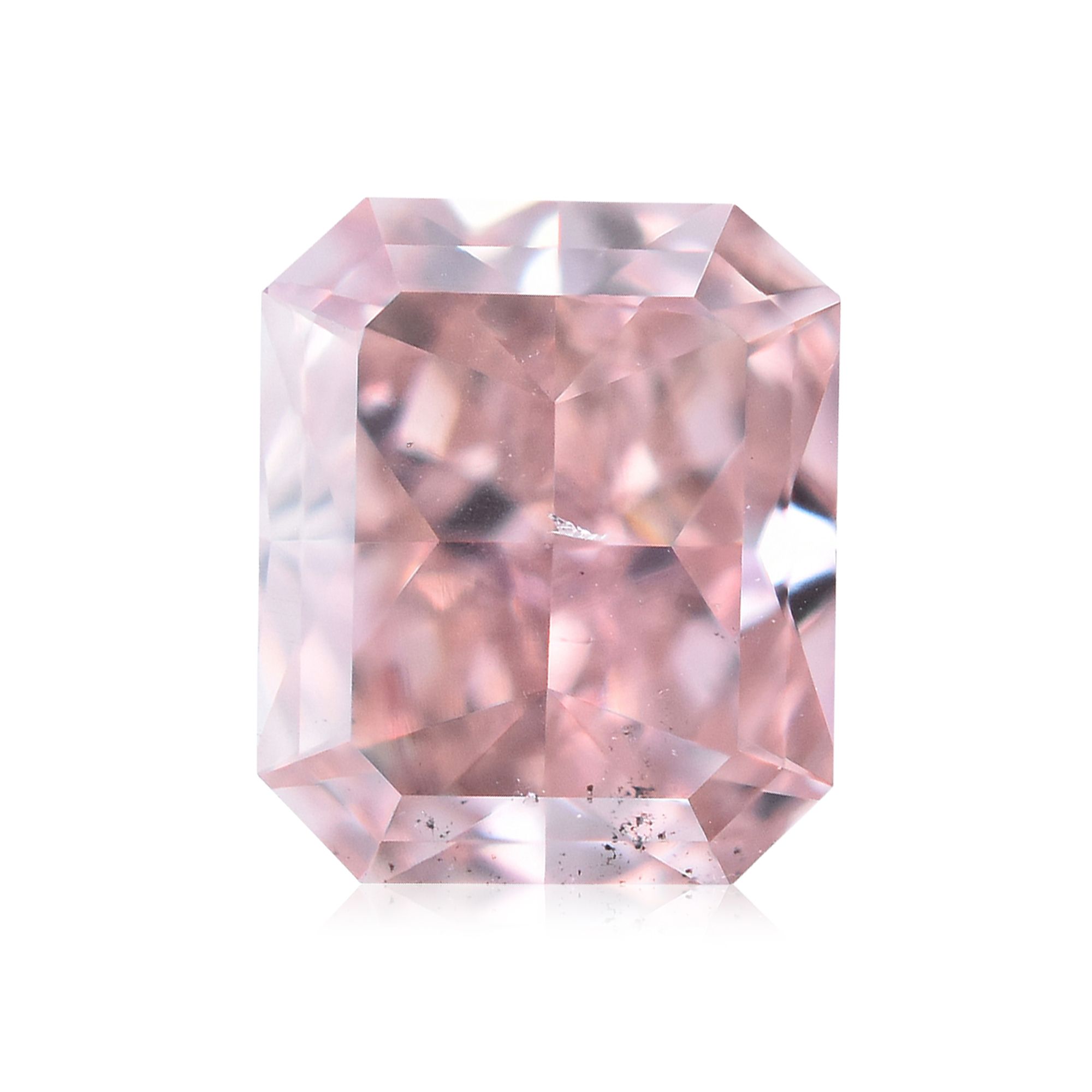 Diament 0.35 ct Fancy Orangey Pink/SI1