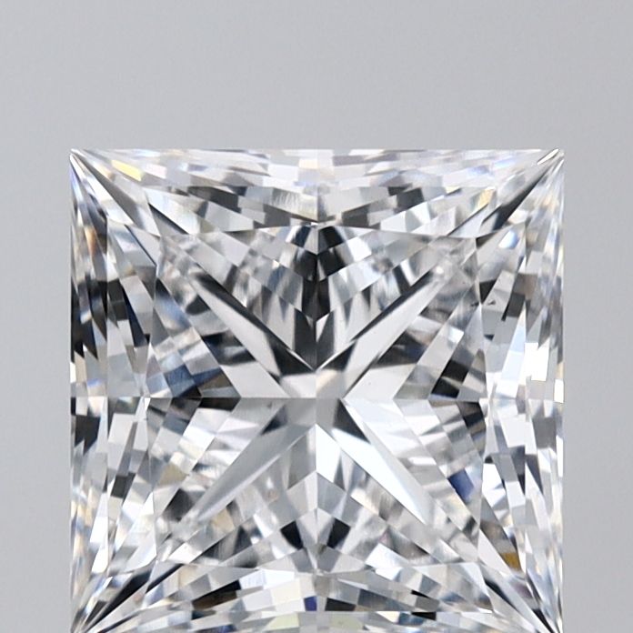 3.08 ct. princess Lab Grown Diamond front image