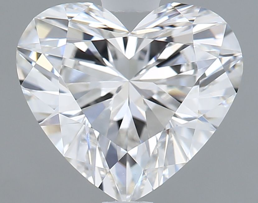 1.55 ct. heart Lab Grown Diamond front image