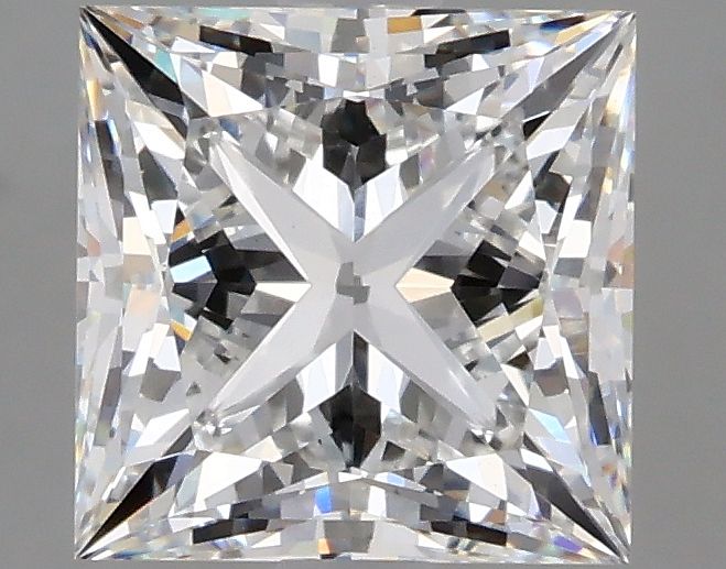 2.76 ct. princess Lab Grown Diamond front image