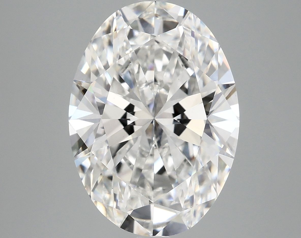 5.04 ct. oval Lab Grown Diamond front image