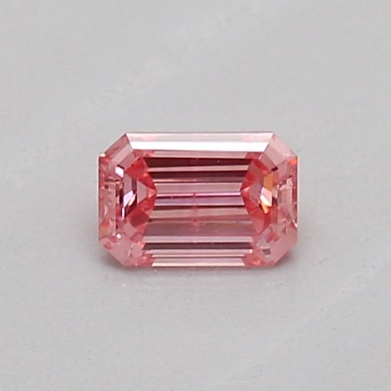 0.16 CT Fancy Vivid Pink EMERALD