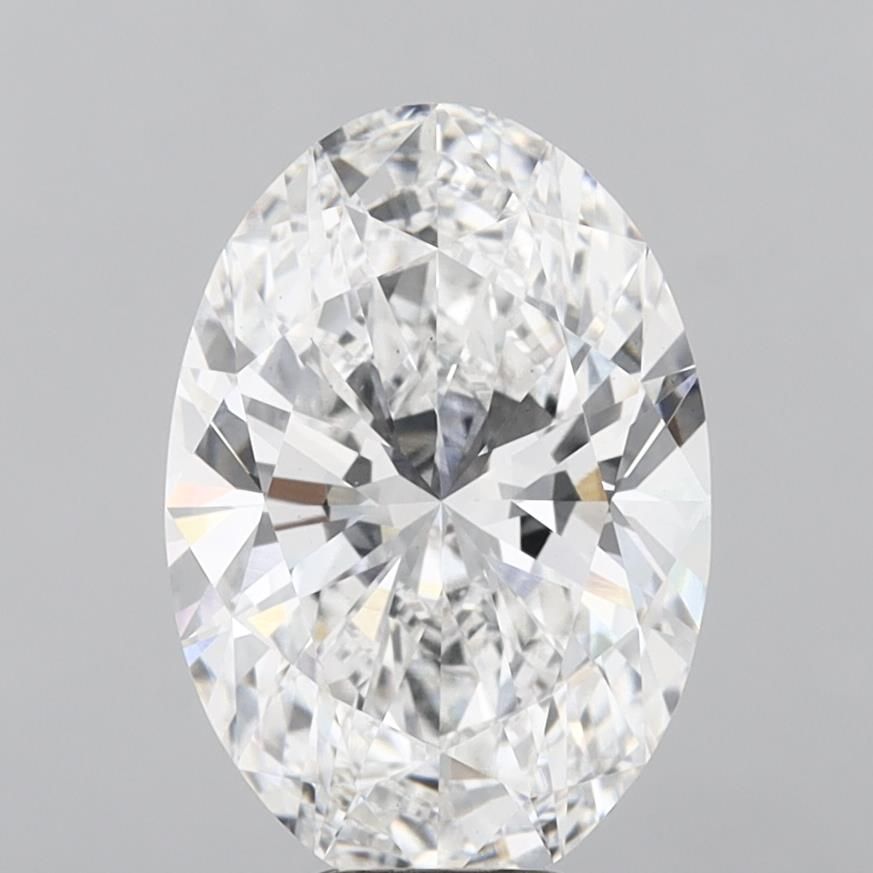 8.02 ct. oval Lab Grown Diamond front image