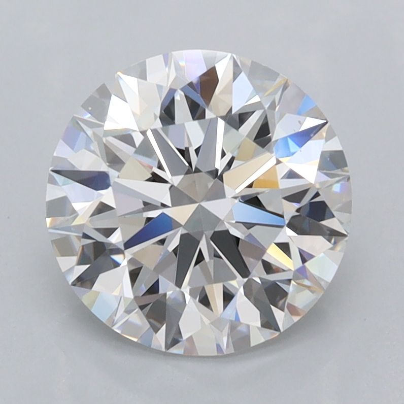 2.10 ct. round Lab Grown Diamond front image