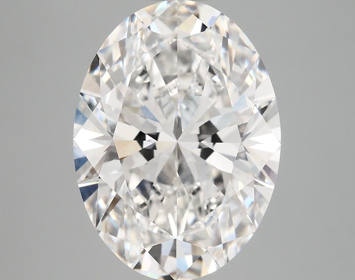 5.02 ct. oval Lab Grown Diamond front image