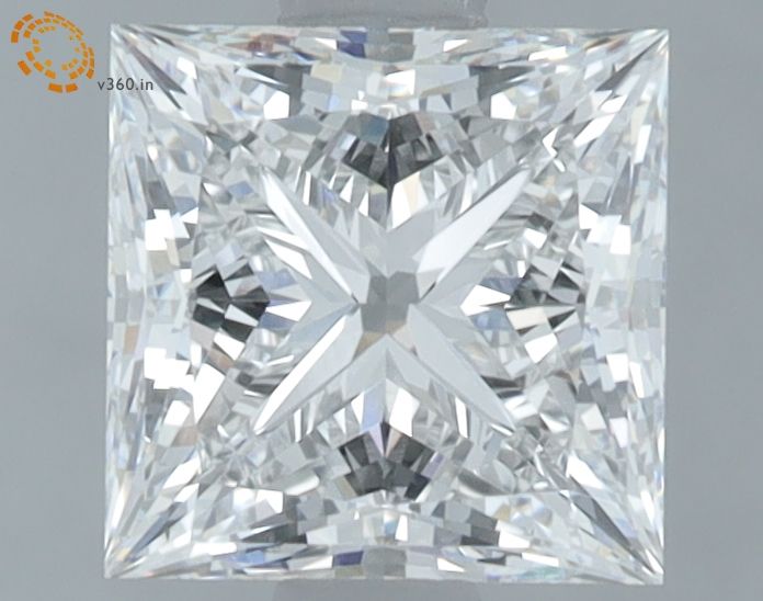 1.46 ct. princess Lab Grown Diamond front image
