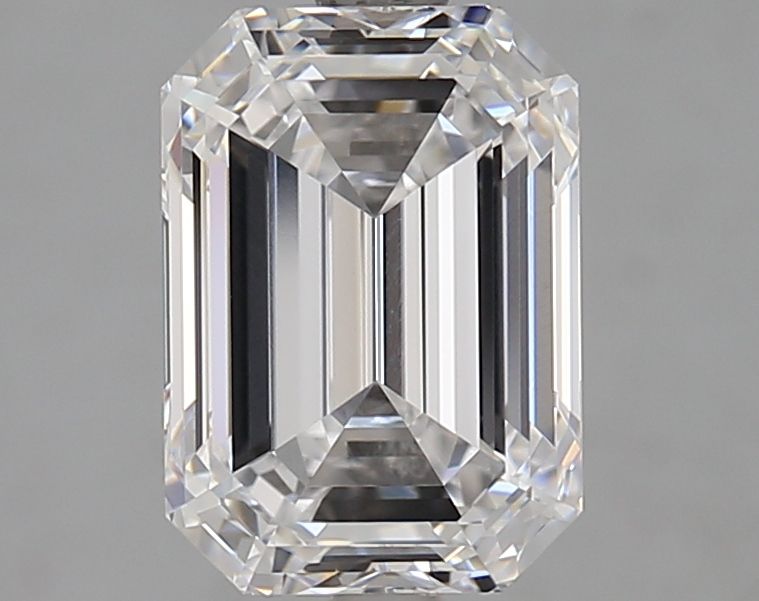 Diamant Émeraude 3.04 ct - Couleur D - Pureté IF