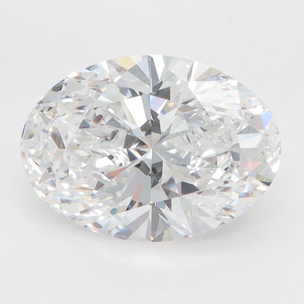 3.44 ct. oval Lab Grown Diamond front image