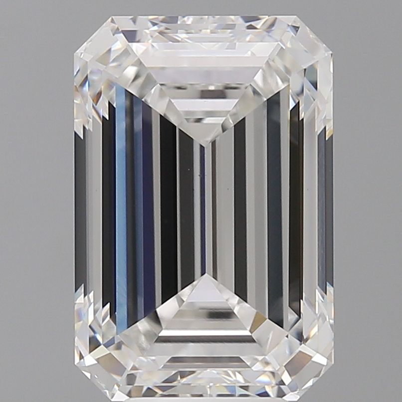 6.57 ct. emerald Lab Grown Diamond front image