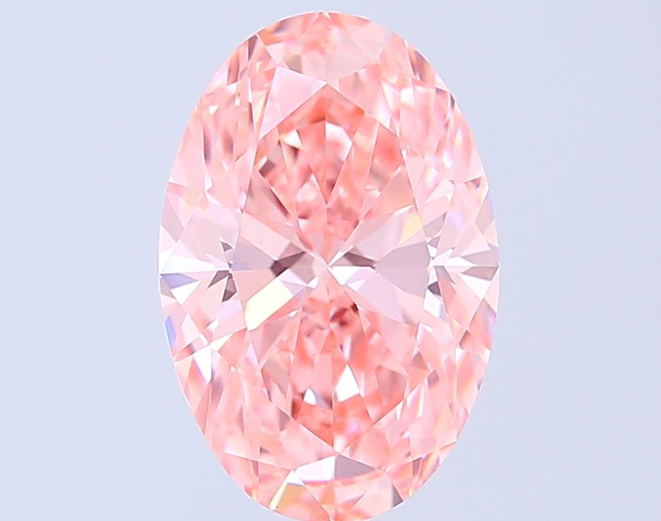 4.05 ct. oval Lab Grown Diamond front image