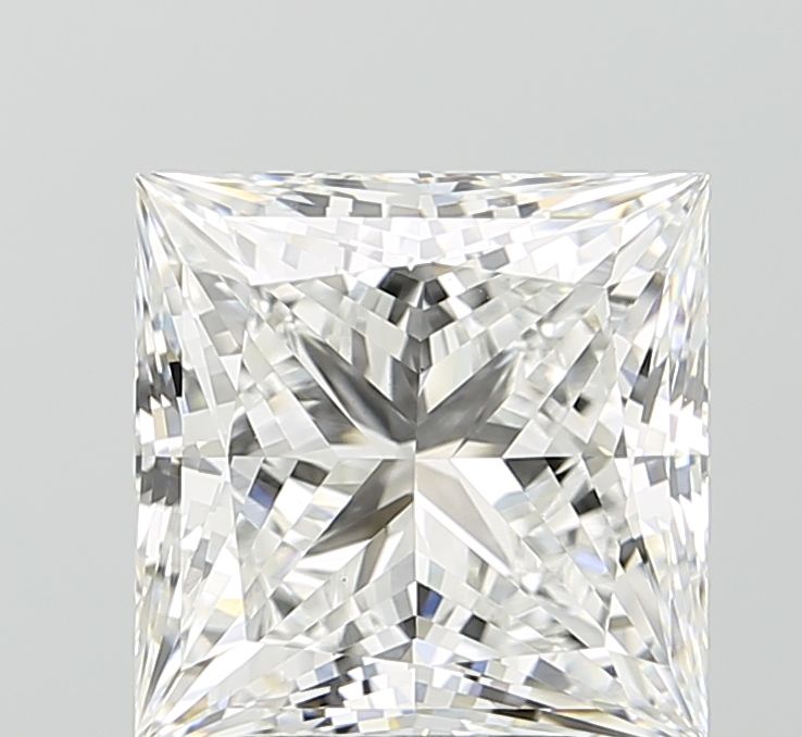 4.34 ct. princess Lab Grown Diamond front image