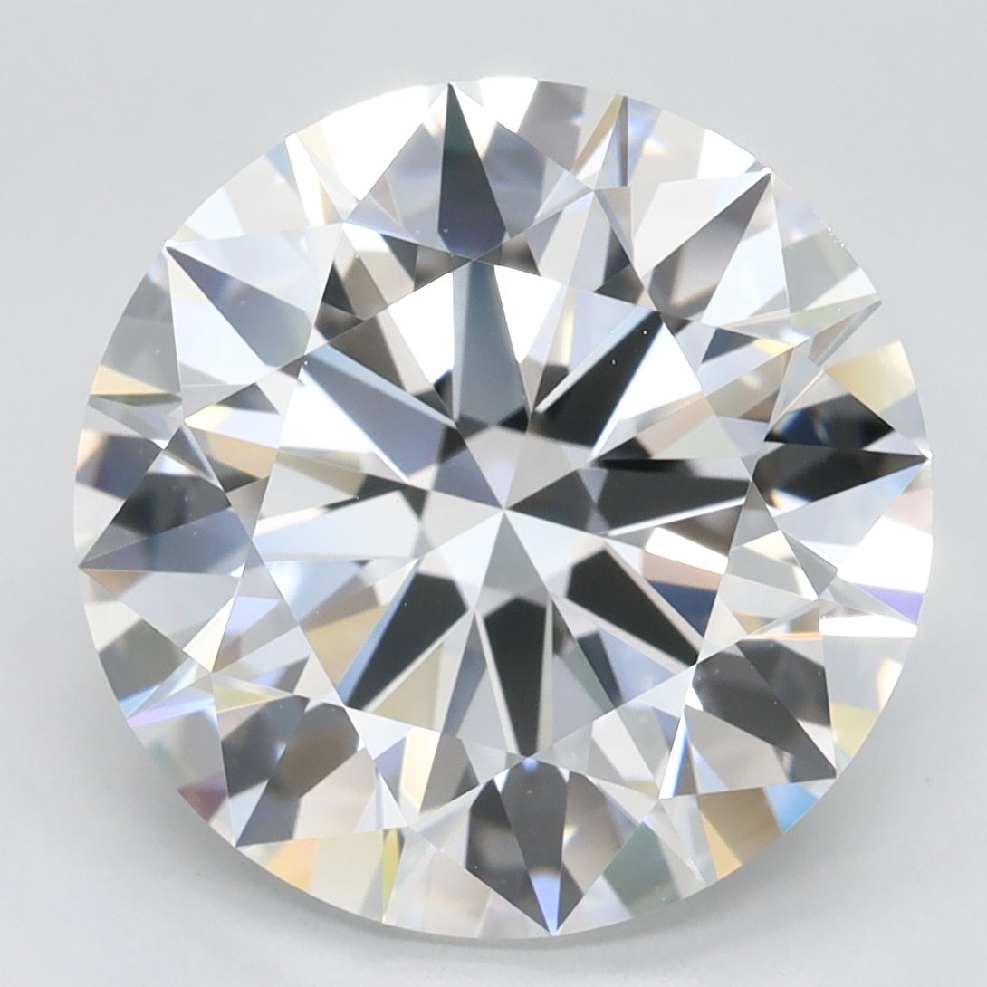 5.25 ct. round Lab Grown Diamond front image
