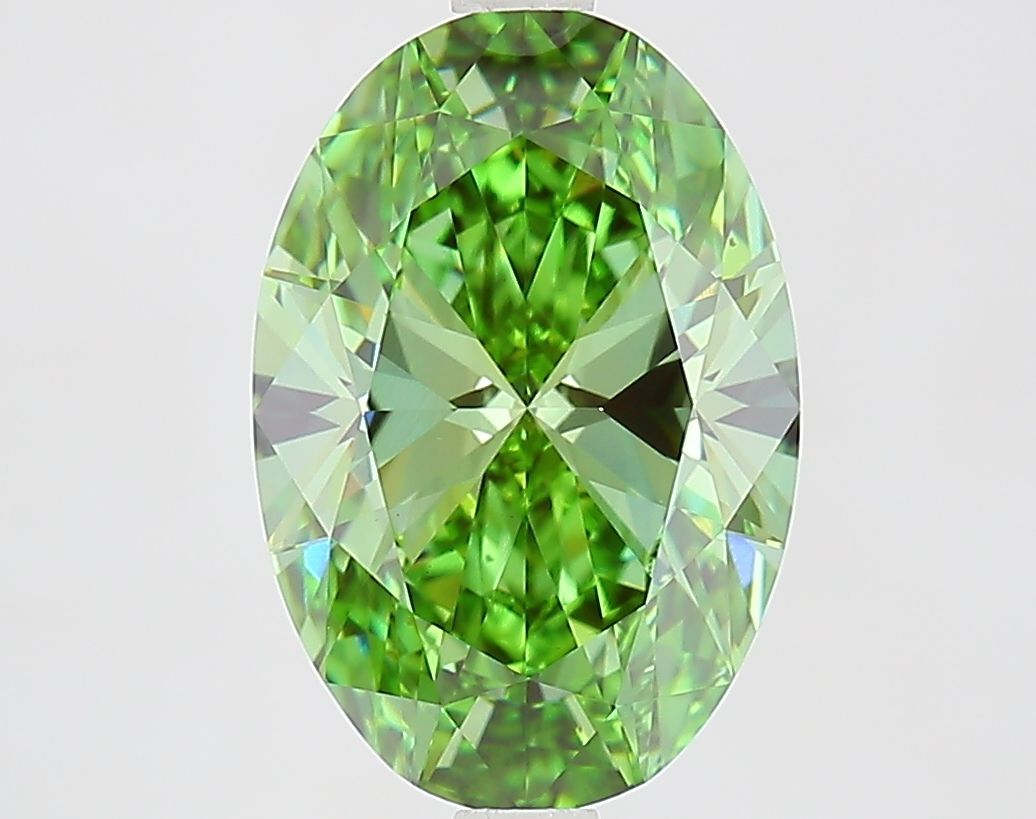 3.09 ct. oval Lab Grown Diamond front image