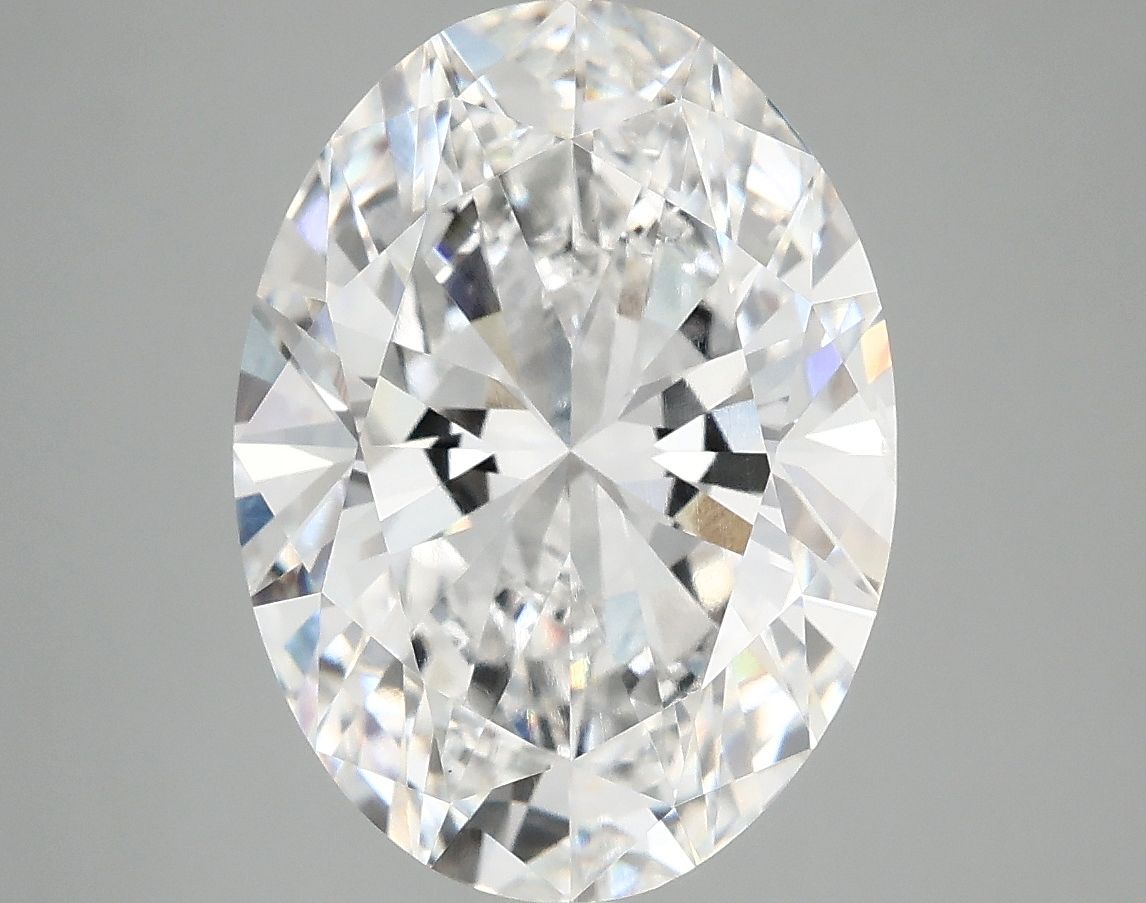 5.00 ct. oval Lab Grown Diamond front image