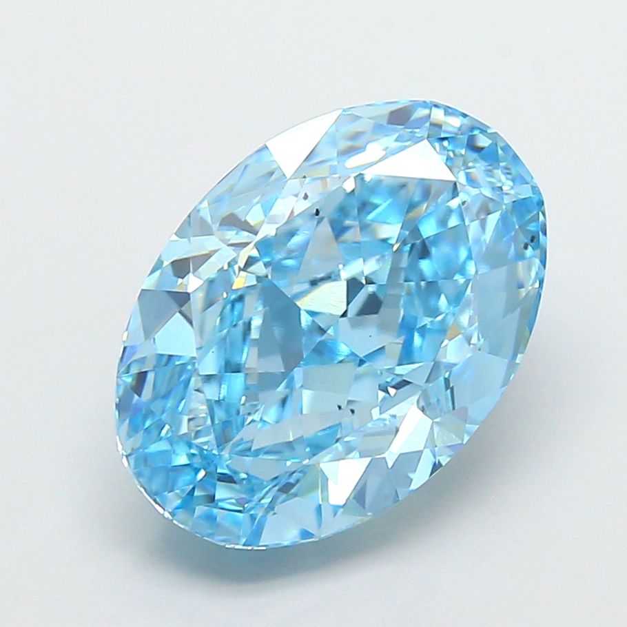 5.00 ct. oval Lab Grown Diamond front image