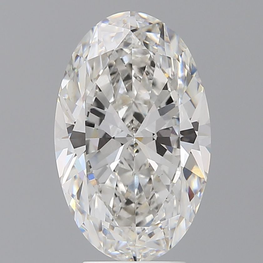 4.51 ct. oval Lab Grown Diamond front image