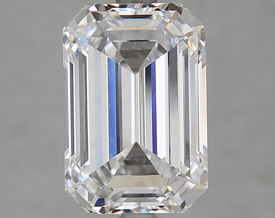 Diamant Émeraude 4.06 ct - Couleur D - Pureté VVS1