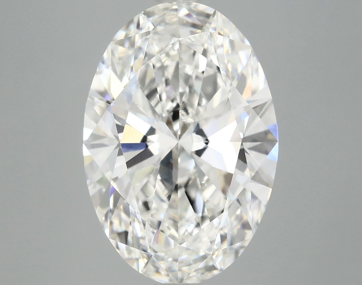 5.03 ct. oval Lab Grown Diamond front image