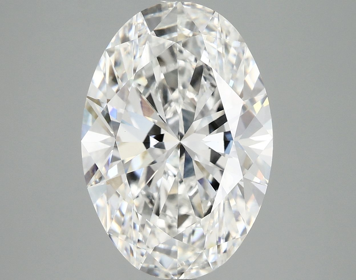 5.05 ct. oval Lab Grown Diamond front image