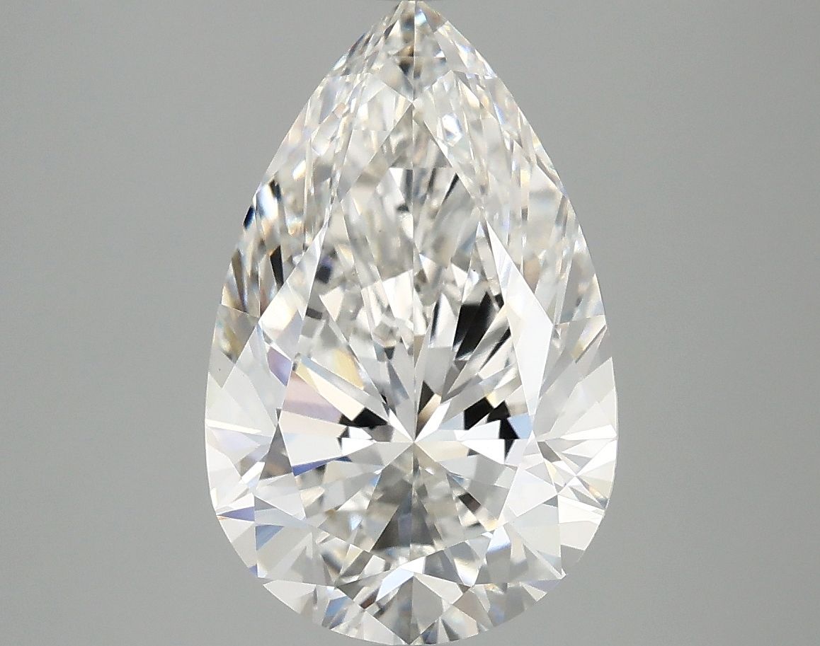 3.88 ct. pear Lab Grown Diamond front image
