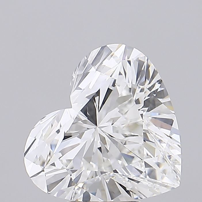 6.08 ct. heart Lab Grown Diamond front image