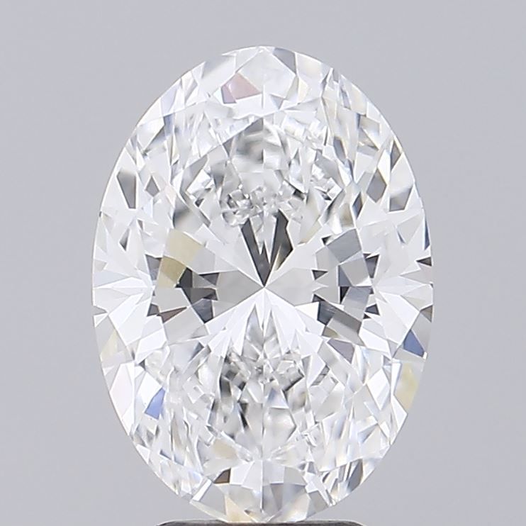3.01 ct. oval Lab Grown Diamond front image