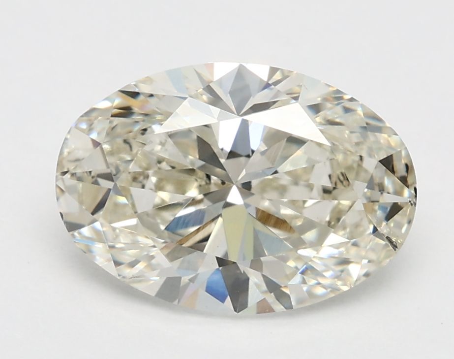 1.70 ct. oval Lab Grown Diamond front image