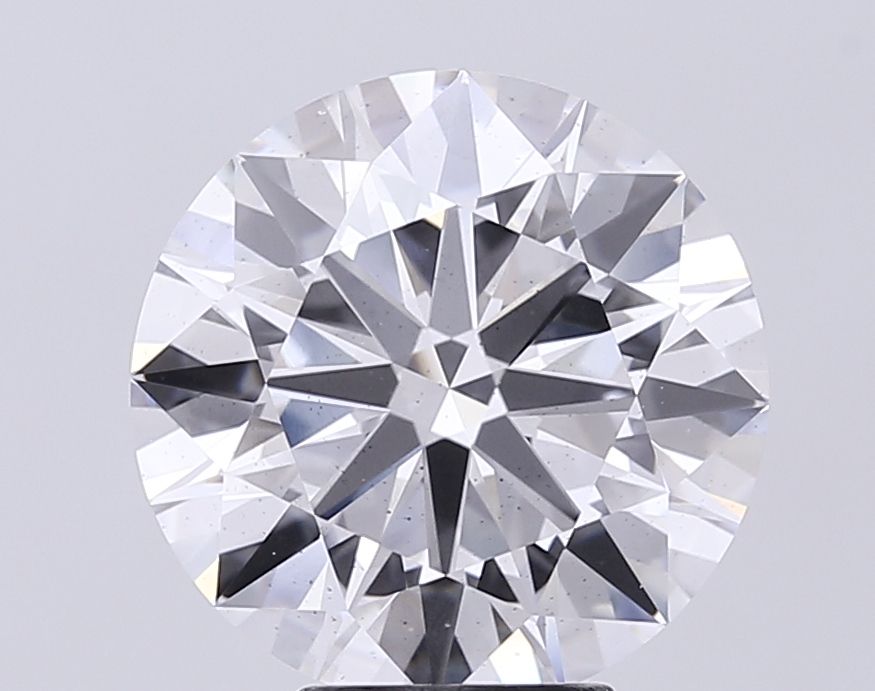 6.04 ct. round Lab Grown Diamond front image