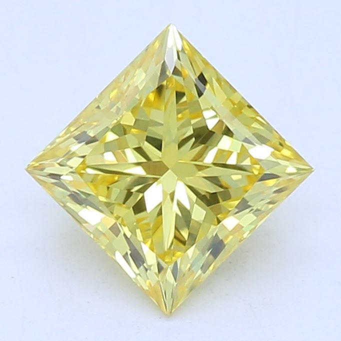 0.68 ct. princess Lab Grown Diamond front image