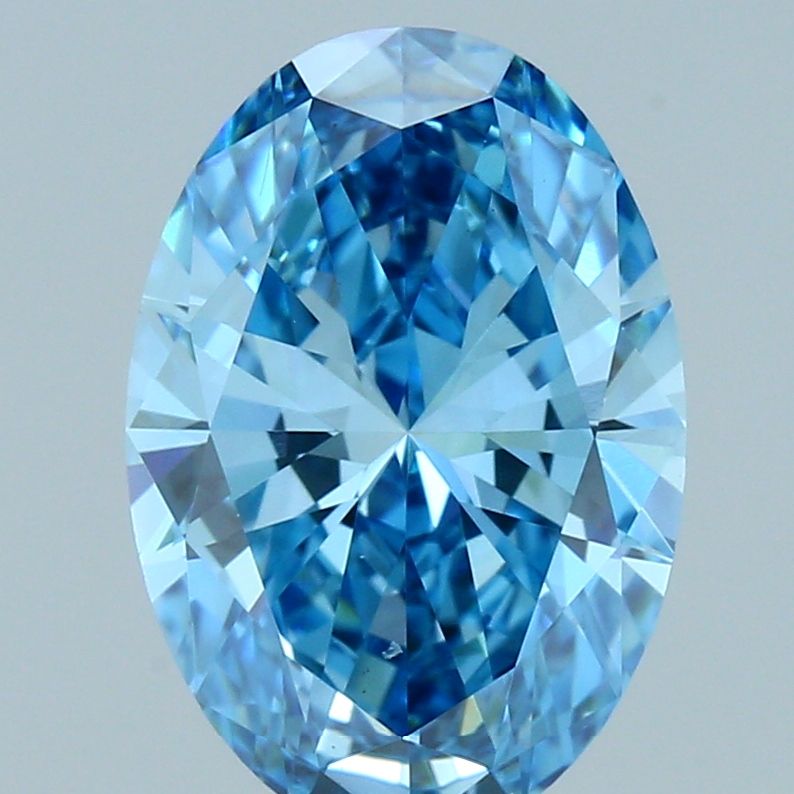 1.86 ct. oval Lab Grown Diamond front image