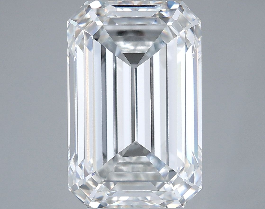 6.58 ct. emerald Lab Grown Diamond front image