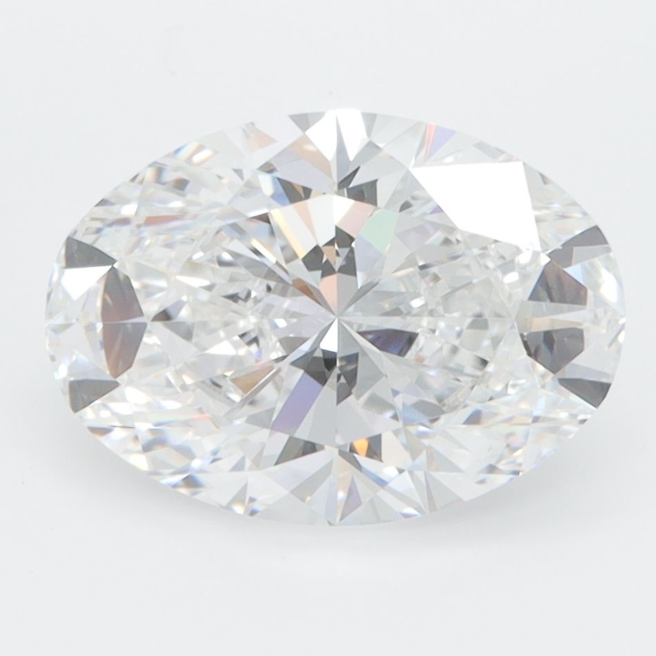 3.05 ct. oval Lab Grown Diamond front image