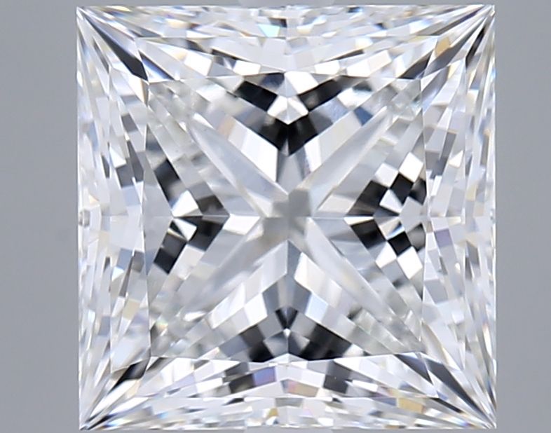 5.06 ct. princess Lab Grown Diamond front image
