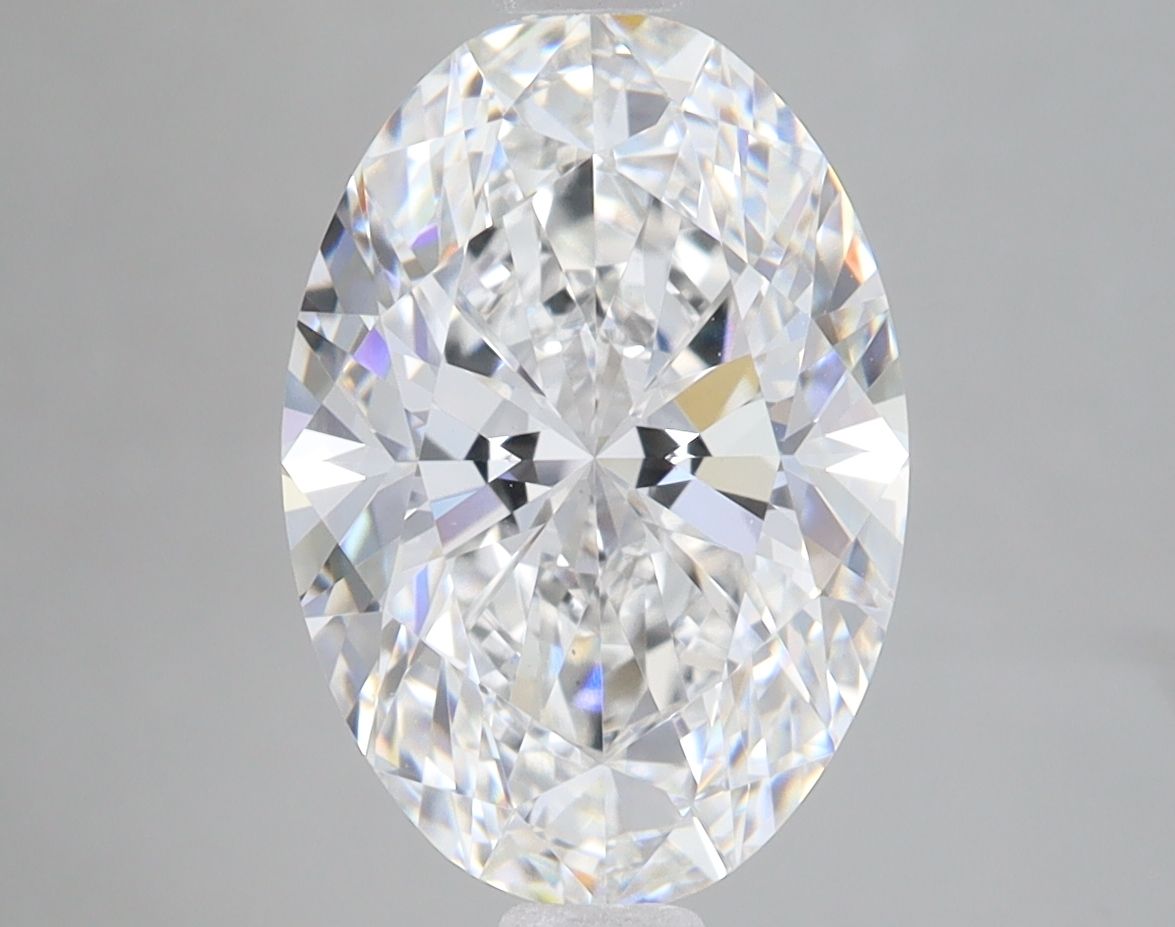 3.70 ct. oval Lab Grown Diamond front image