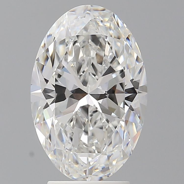 3.60 ct. oval Lab Grown Diamond front image
