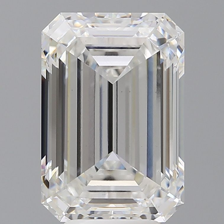 6.08 ct. emerald Lab Grown Diamond front image