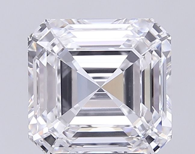 4.02 ct lab-grown Asscher Diamond