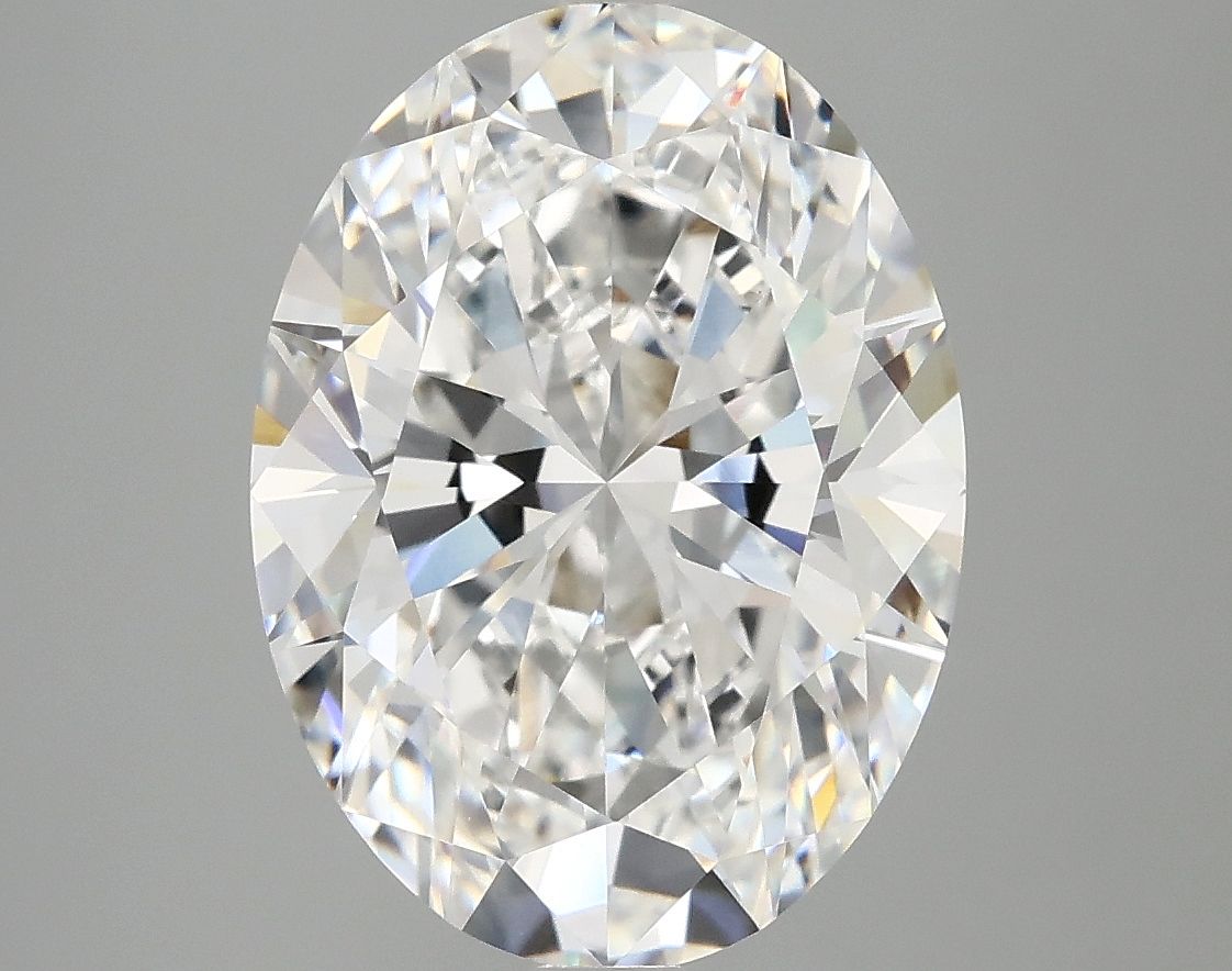 5.09 ct. oval Lab Grown Diamond front image