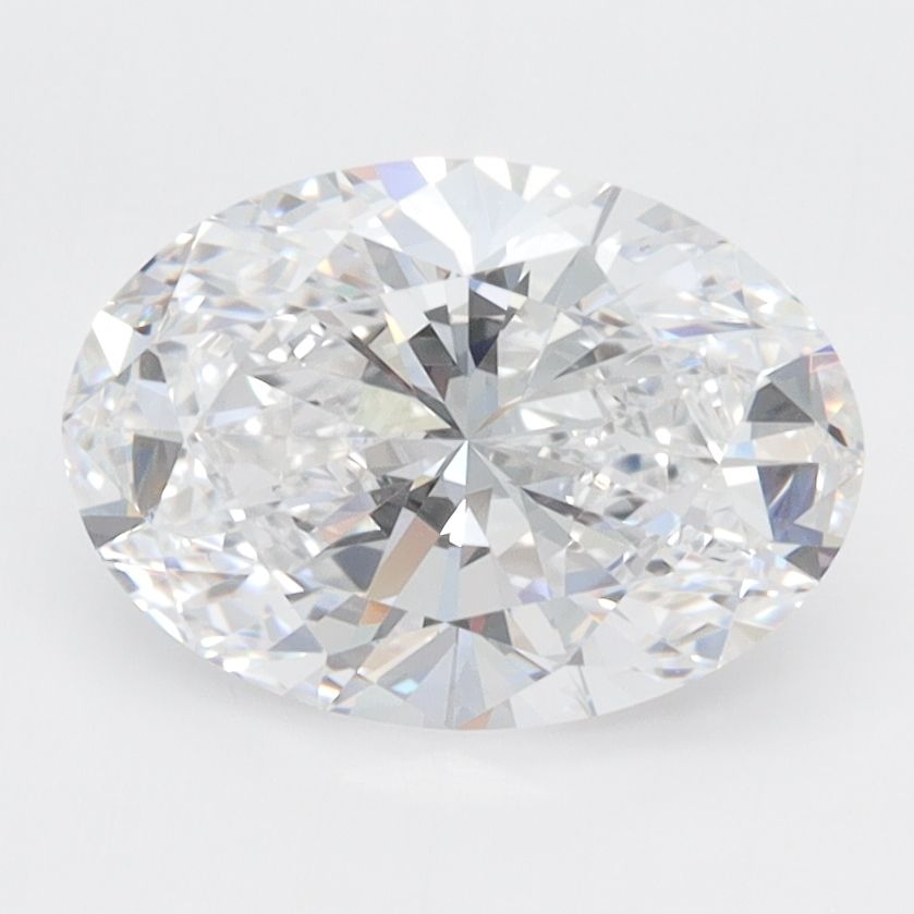 2.08 ct. oval Lab Grown Diamond front image