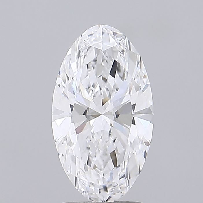 2.70 ct. oval Lab Grown Diamond front image