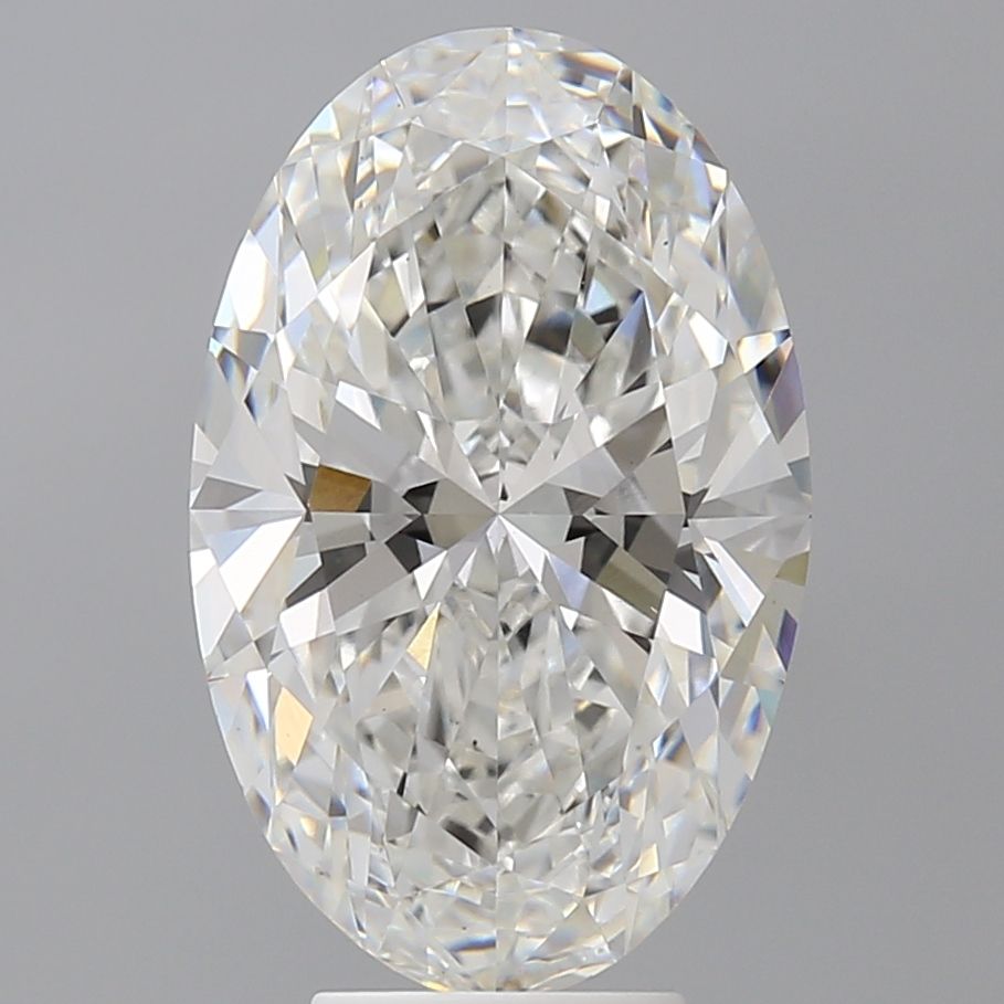 6.01 ct. oval Lab Grown Diamond front image