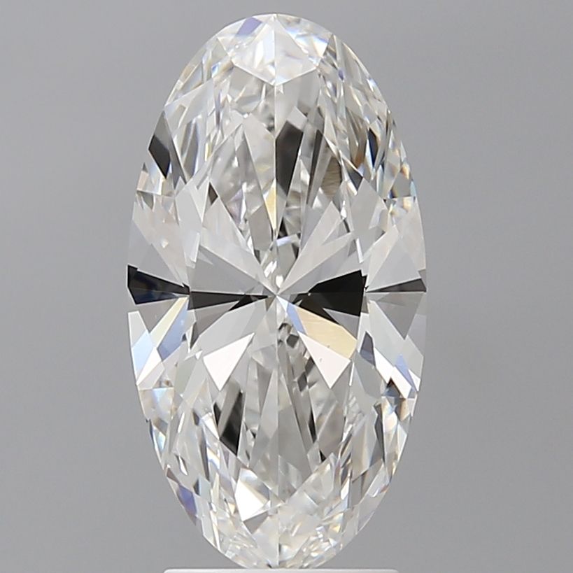 3.08 ct. oval Lab Grown Diamond front image