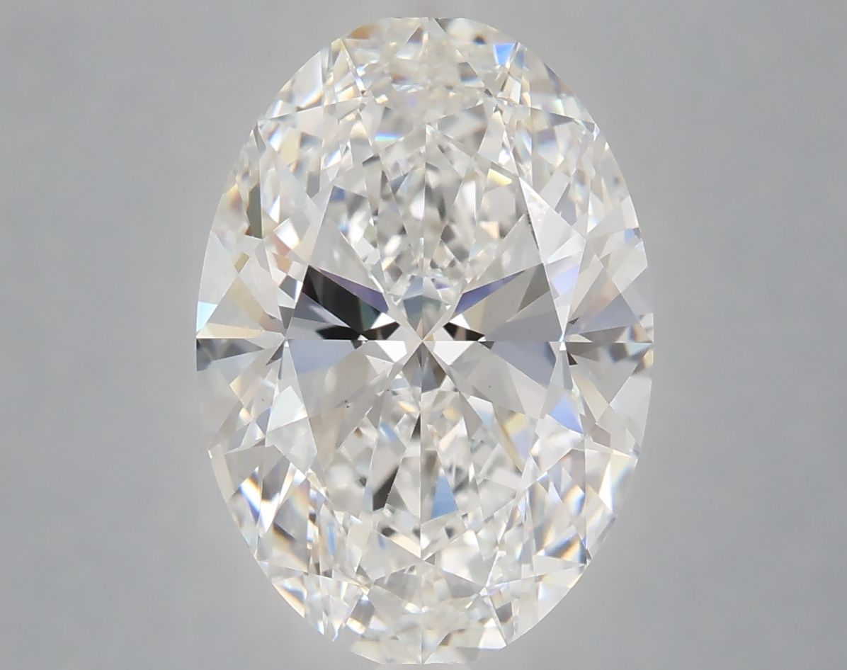 5.03 ct. oval Lab Grown Diamond front image